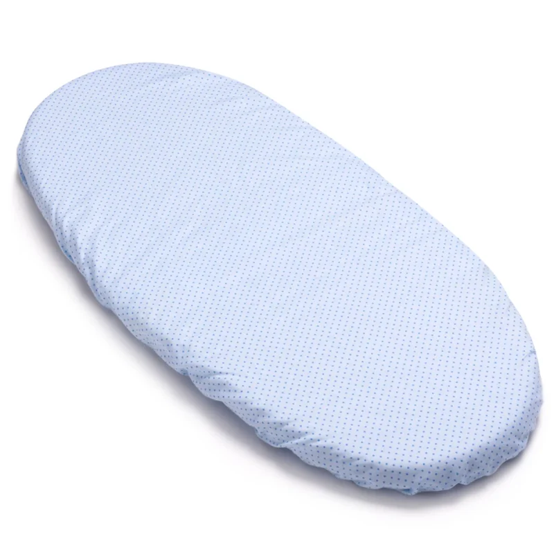Prześcieradło z gumką do gondoli Dots Blue