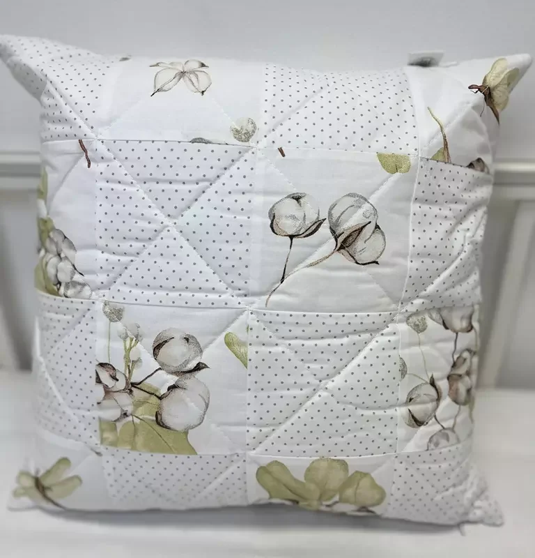 Poszewka na poduszkę patchwork 40×40 Boho Dreams