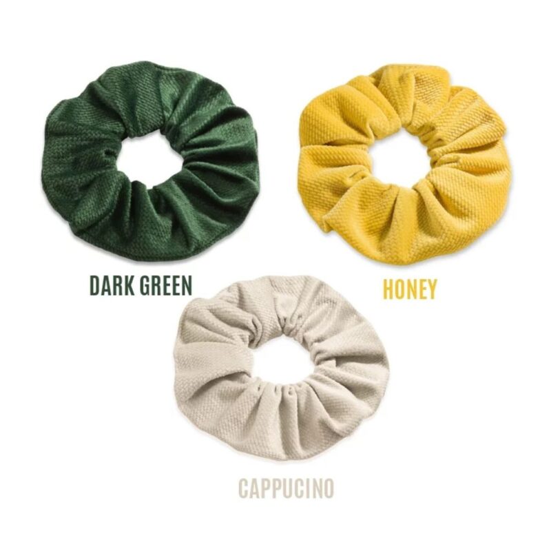 Gumka do włosów Scrunchie z velvetu (zestaw 1)