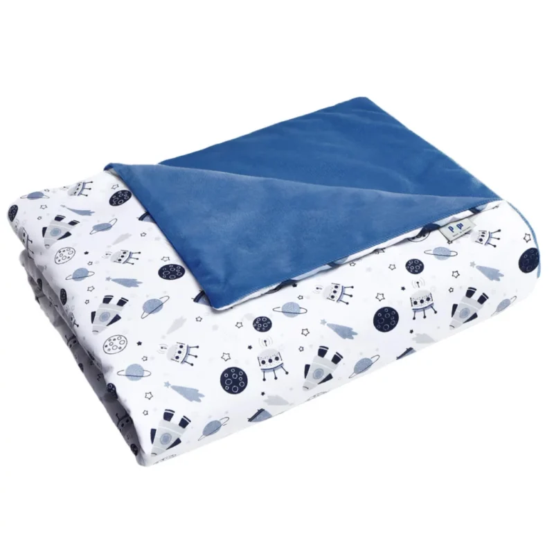 Kołderka 75×100 - Magic Space - bawełna/velvet