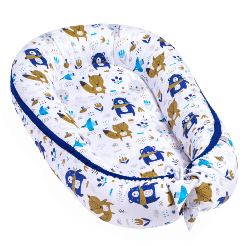 Kokon - Blue Bear - bawełna
