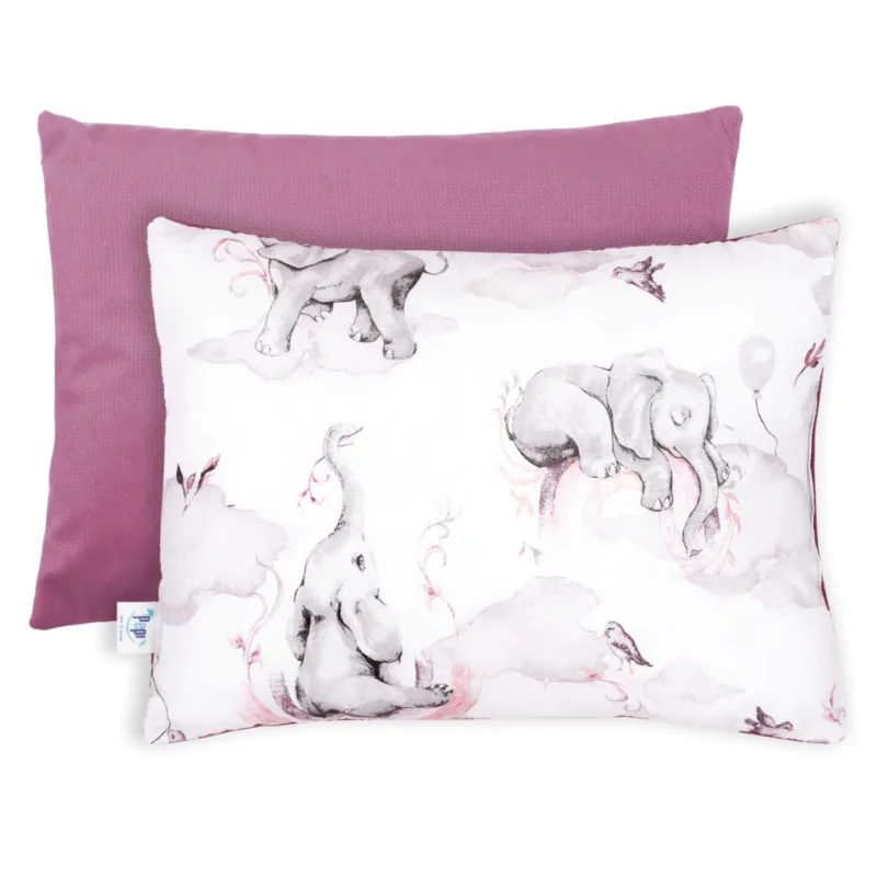 Poduszka puchata 30x40 Eledreams Pink z velvetem