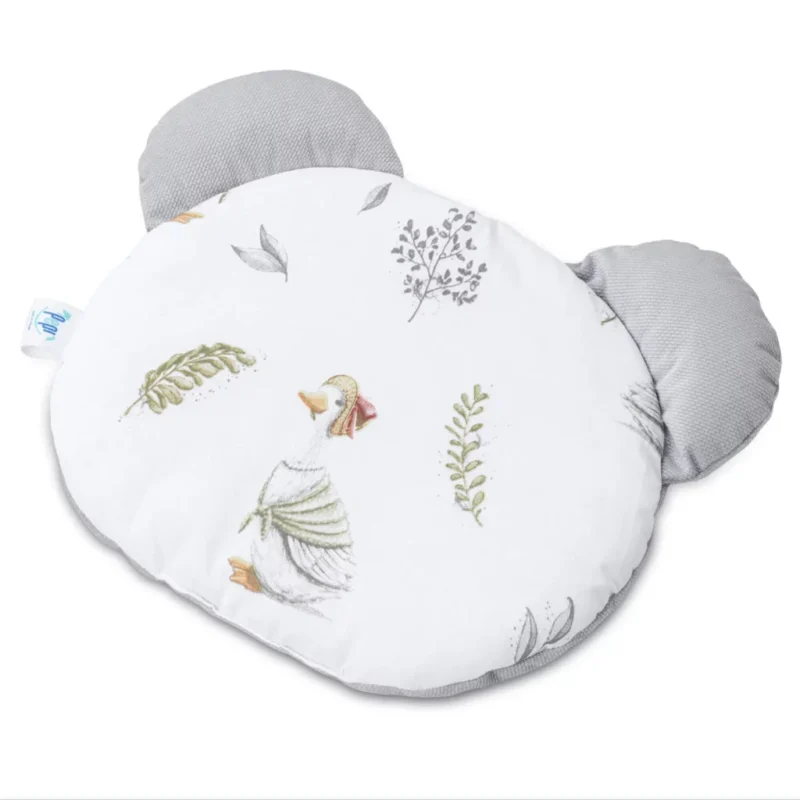 Poduszka płaska MIŚ - Lady Goose - bawełna/velvet