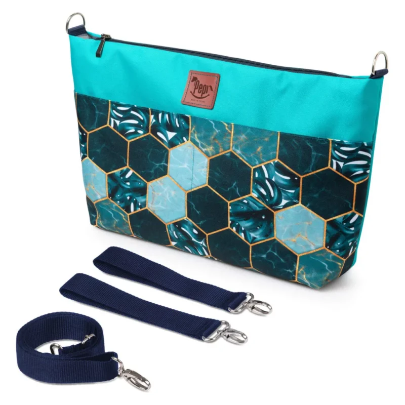 Torba wodoodporna do wózka shopper Nordik Blue