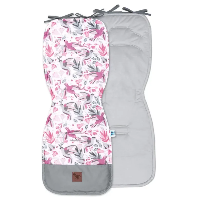 Wkładka do wózka Hummingbird z velvetem grey