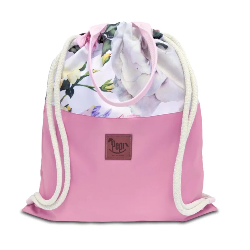 Wodoodporny worko-plecak 2w1 - Rose Garden