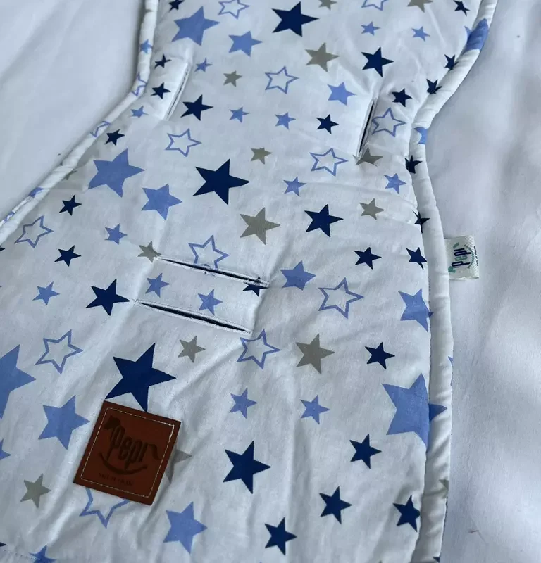 OUTLET***Wkładka do wózka Milky Way z velvetem (396)
