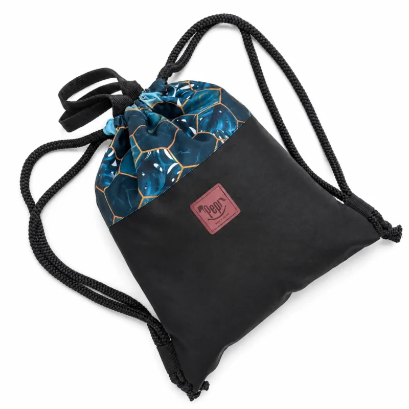Wodoodporny worko-plecak 2w1 - Nordik Black